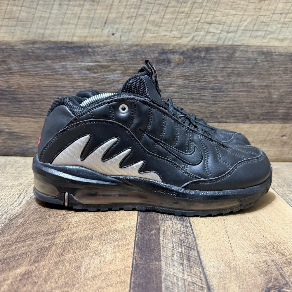Nike Total Griffey Max 99 Black Silver Sneakers Size 5.5Y / 7 Women 487676-060